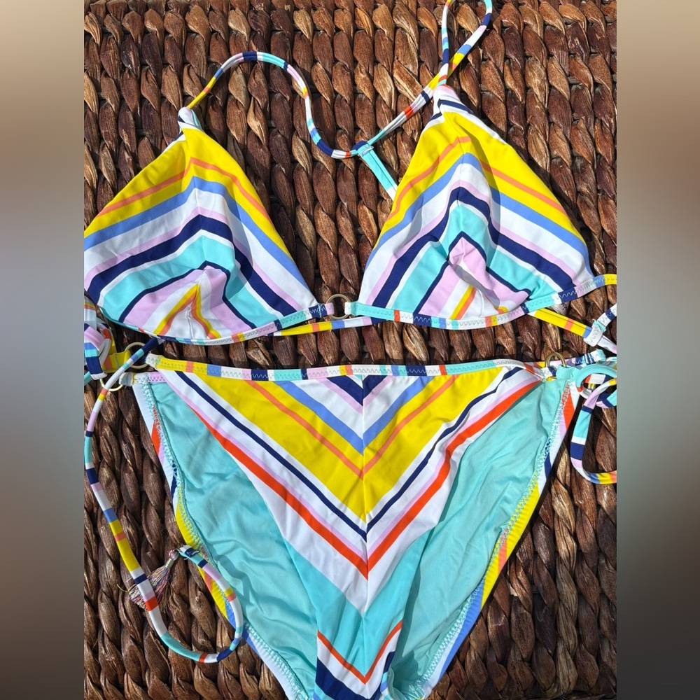 Nanette Lepore Striped Bikini